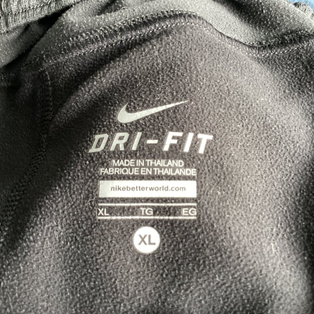 Black-Gray Nike Dri-FIt Joggers - XL - Picture 7 of 9